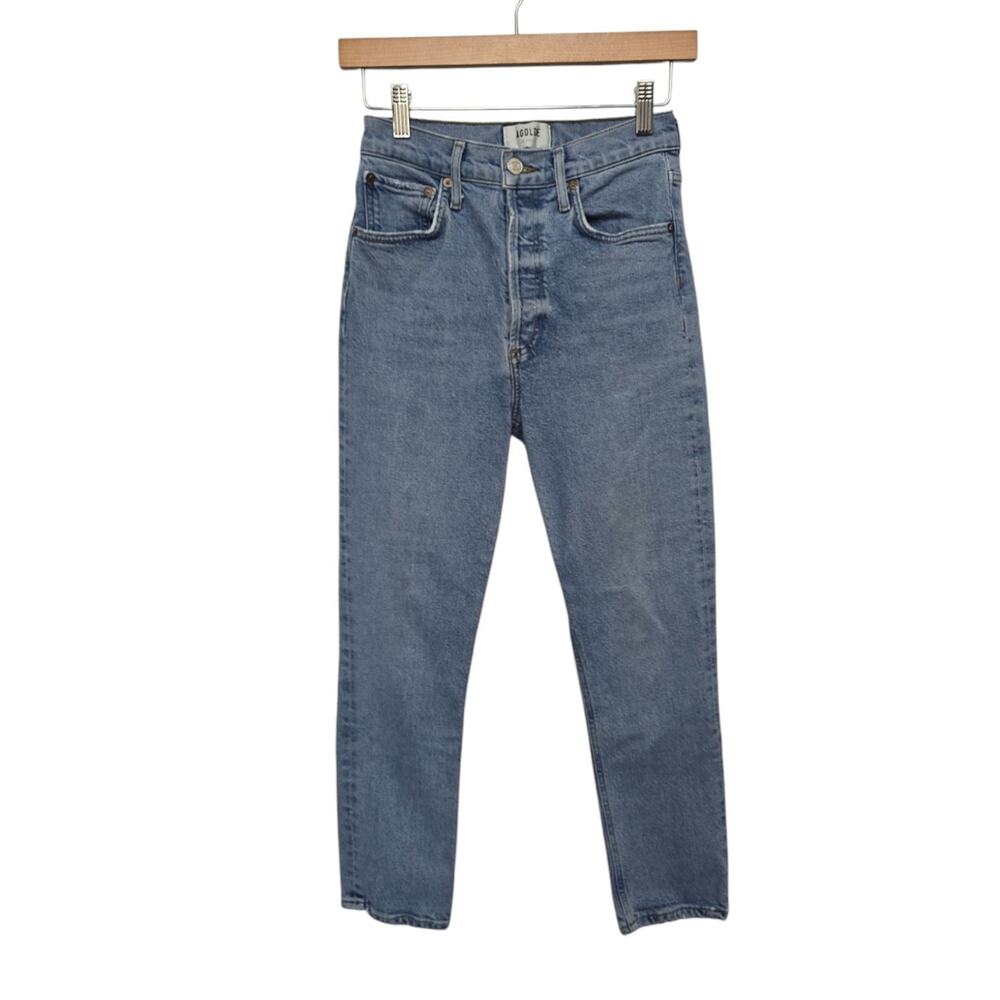 Agolde Women's Straight Leg Jeans - Blue